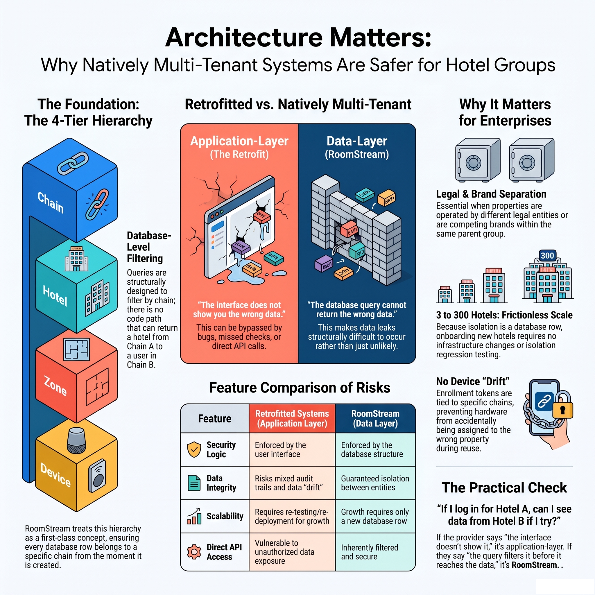 Why RoomStream is designed for hotel chains